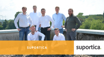 Foto mit mehreren Männern, Team der suportica GmbH